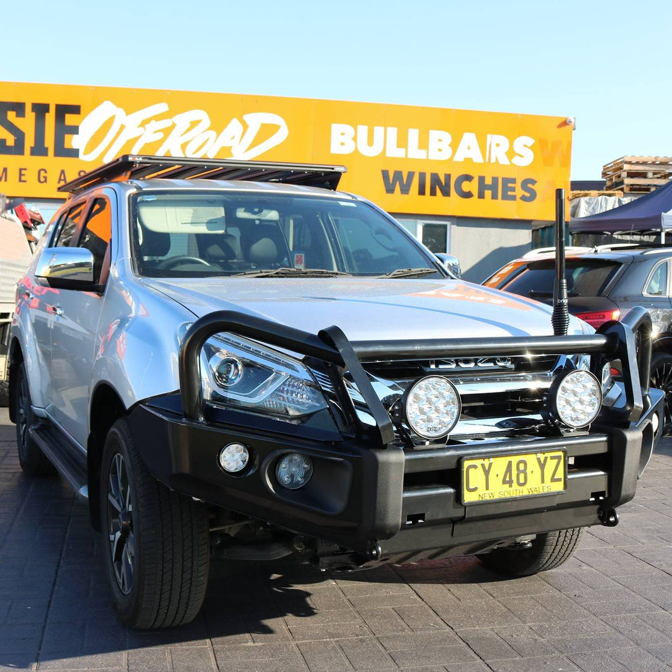 Rockarmor Elite Bullbar Frontal Combo To Suit Isuzu Mu-X 05/2012 - 07/2021