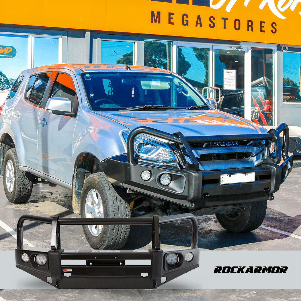 Rockarmor Elite Hoop Bullbar - Isuzu Mux 2013-2017