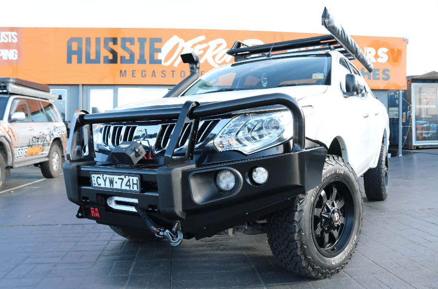 Rockarmor Elite Steel Bullbar - Mitubishi Triton MQ