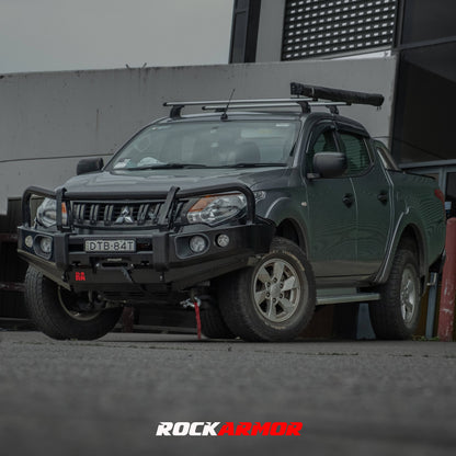 Rockarmor Elite Steel Bullbar - Mitubishi Triton MQ