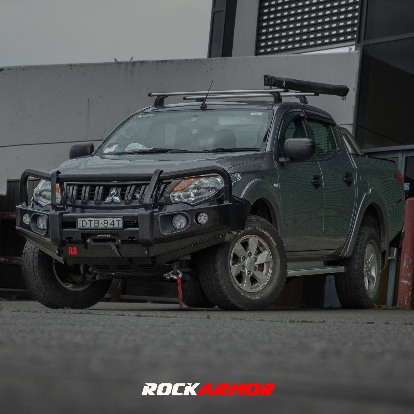 Rockarmor Elite Bullbar Frontal Combo To Suit Mitsubishi Triton Mq