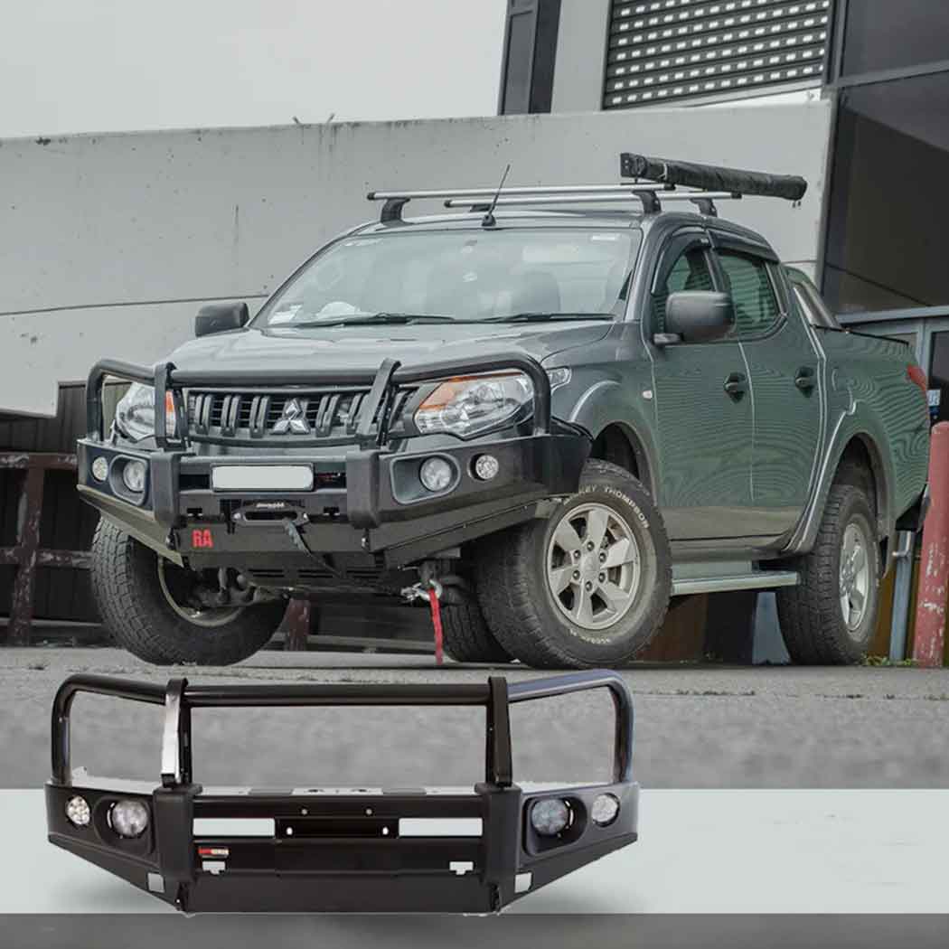 Rockarmor Elite Steel Bullbar - Mitubishi Triton MQ