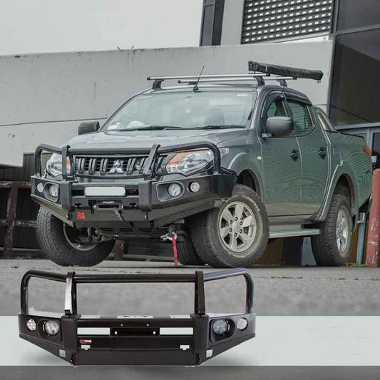 Rockarmor Elite Steel Bullbar - Mitubishi Triton MQ