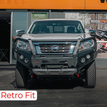 Rockarmor Gt Hoop Steel Bullbar - Nissan Navara Np300 2015 - Current (Full Bar Replacement)