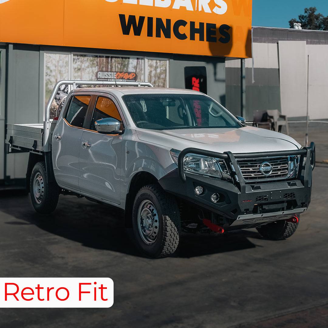 Rockarmor Gt Hoop Steel Bullbar - Nissan Navara Np300 2015 - Current (Full Bar Replacement)