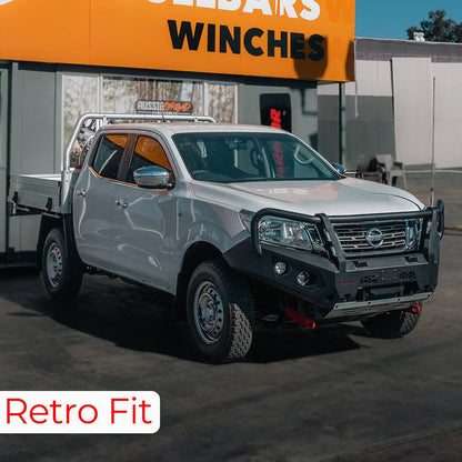 Rockarmor Gt Hoop Steel Bullbar - Nissan Navara Np300 2015 - Current (Full Bar Replacement)