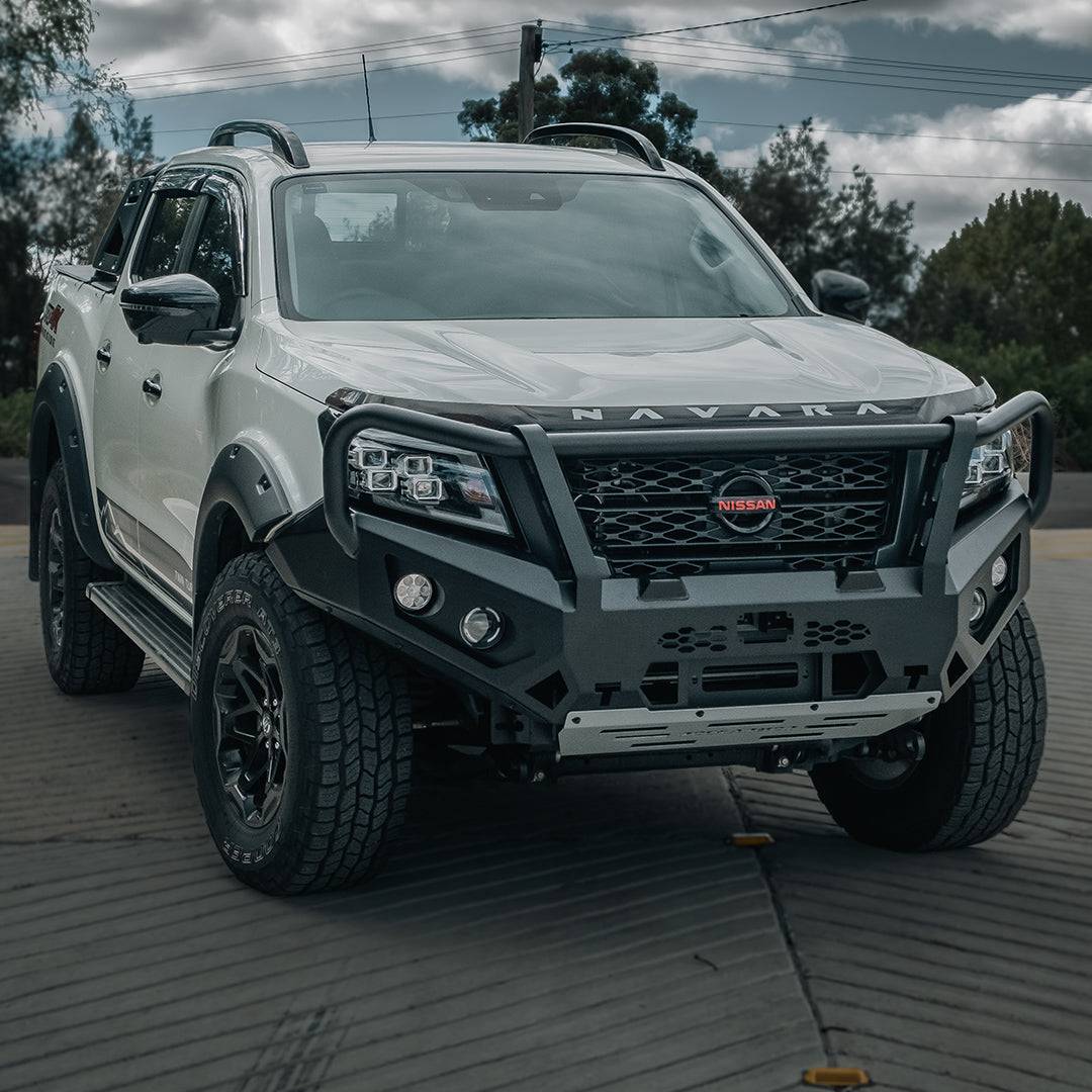 Rockarmor Gt Hoop Steel Bullbar - Nissan Navara Np300 2015 - Current (Full Bar Replacement)
