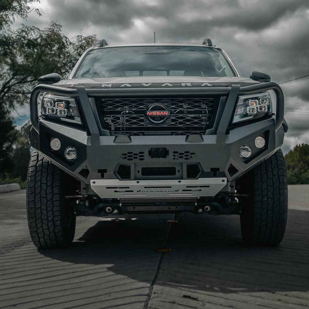 Rockarmor Gt Hoop Steel Bullbar - Nissan Navara Np300 2015 - Current (Full Bar Replacement)