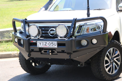 Rockarmor Rock Pack — Nissan Navara Np300 D23 2015-2020 | Elite Hoop Bullbar + Rock Sliders