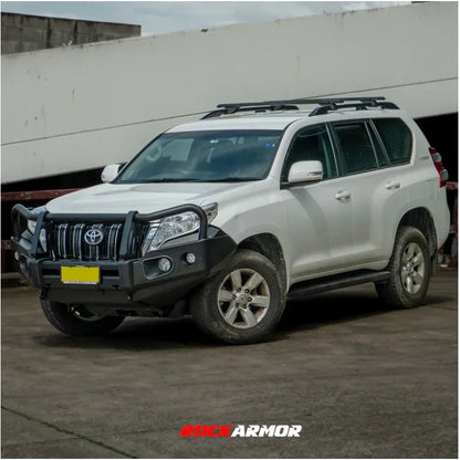 Rockarmor Elite Hoop Steel Bullbar Combo Package - Toyota Prado Fj150 2018-Current (Full Bar Replacement)