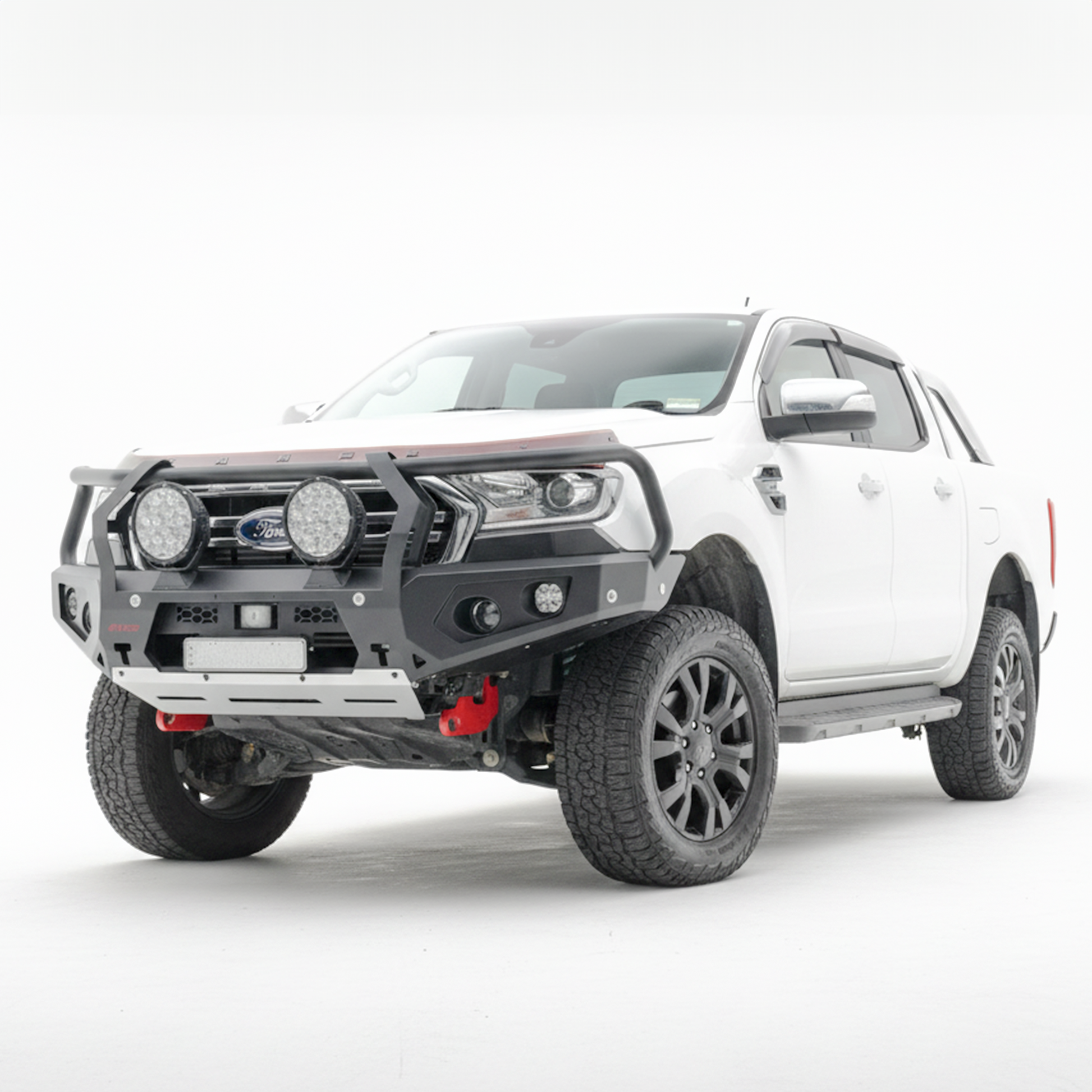 Rockarmor Gt Steel Hoop Bullbar Combo Pack - Ford Ranger  PX2 & 3