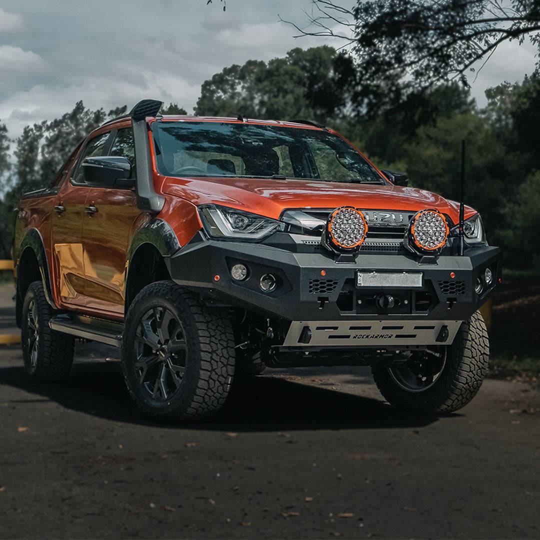 Rockarmor Gt Hoopless Steel Bullbar - Isuzu Dmax08/2020+ (Full Bar Replacement)