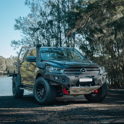 Rockarmor Gt Steel Hoopless Bullbar Combo Pack - Mazda Bt50 2020+