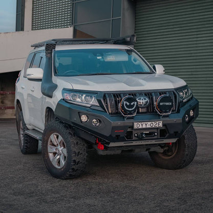 Rockarmor Gt Hoopless Steel Bullbar - Toyota Prado 150 11/2017-Current (Full Bar Replacement)
