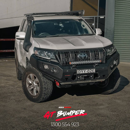 Rockarmor Gt Hoopless Steel Bullbar - Toyota Prado 150 11/2017-Current (Full Bar Replacement)