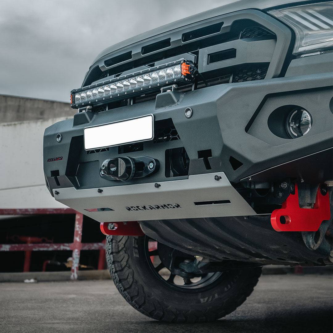 Rockarmor Gt Steel Hoopless Bullbar Combo Pack - Ford Ranger PX2 & 3