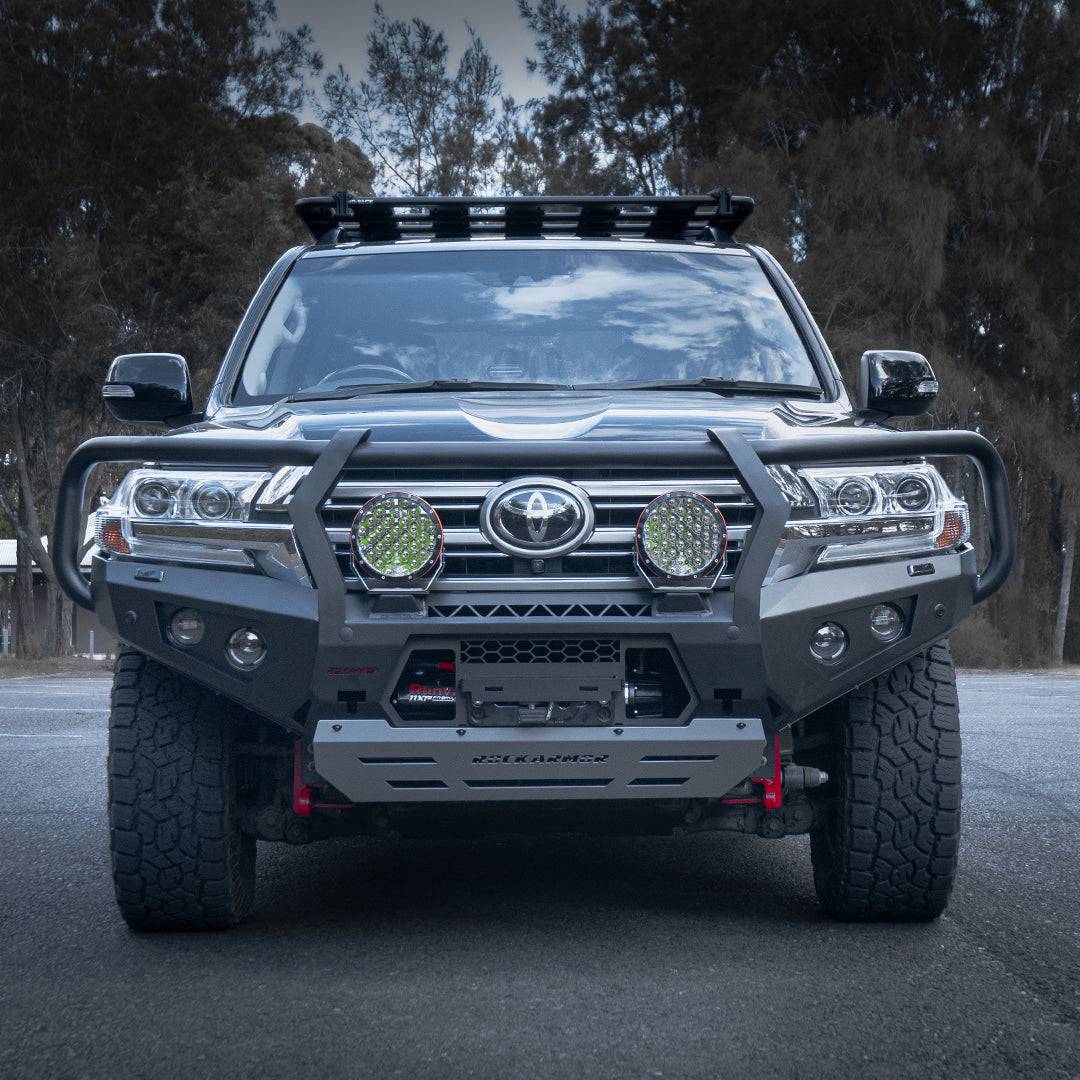 Rockarmor Gt Steel Hoop Bullbar Combo Pack - Toyota 200 2015+