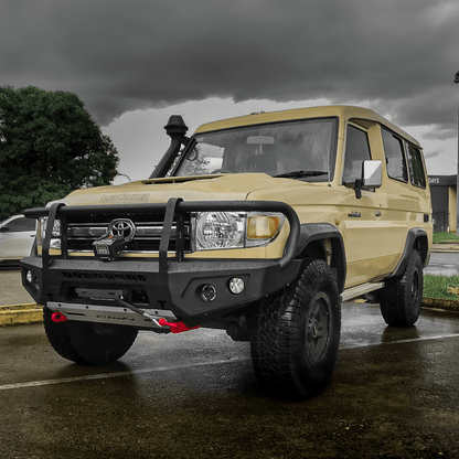 Rockarmor Gt Hoop Steel Bullbar - Toyota Landcruiser 78 Troopy 03/2007 - 08/2022 (Full Bar Replacement)