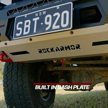 Rockarmor Gt Steel Hoop Bullbar Combo Pack - Toyota Vdj78 Troopy 2007-2023