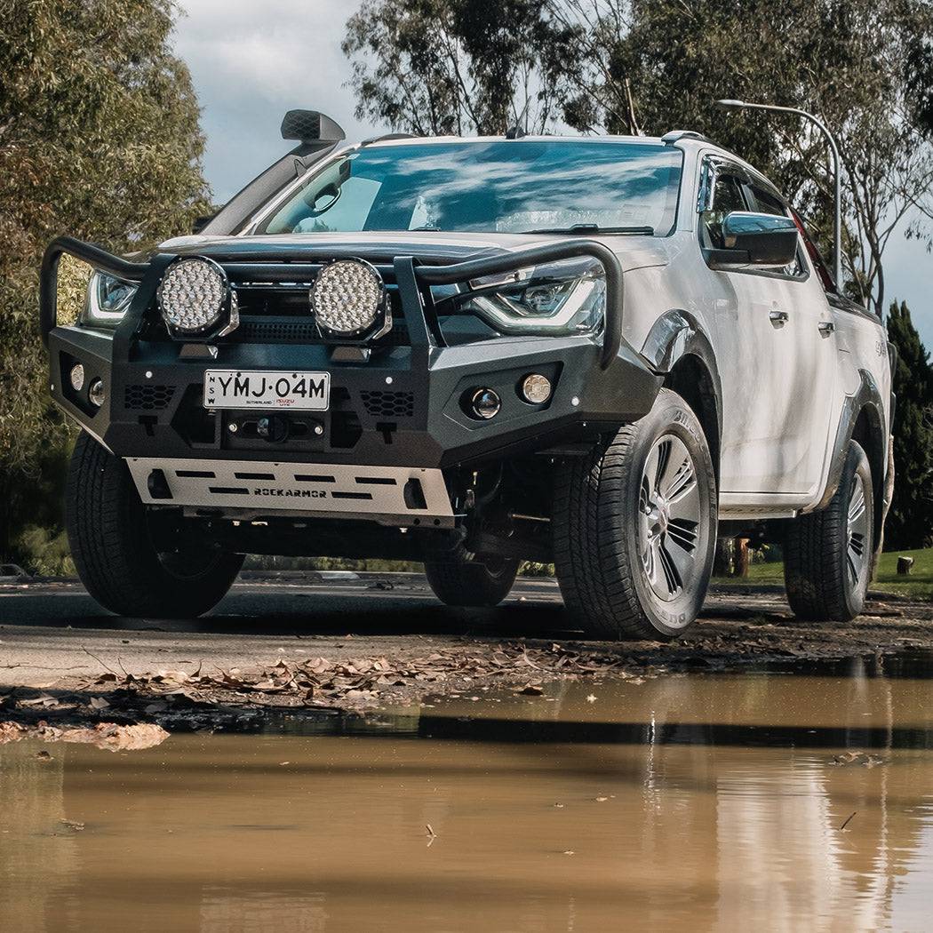 Rockarmor Gt Hoop Steel Bullbar Combo - Isuzu Dmax 08/2020-2024 PFL (Full Bar Replacement)