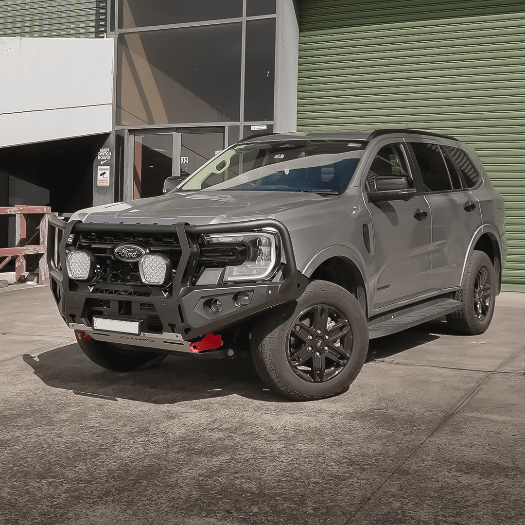 Rockarmor Rock Pack — Next Gen Ford Everest | GT Hoop Bullbar + Rock Sliders