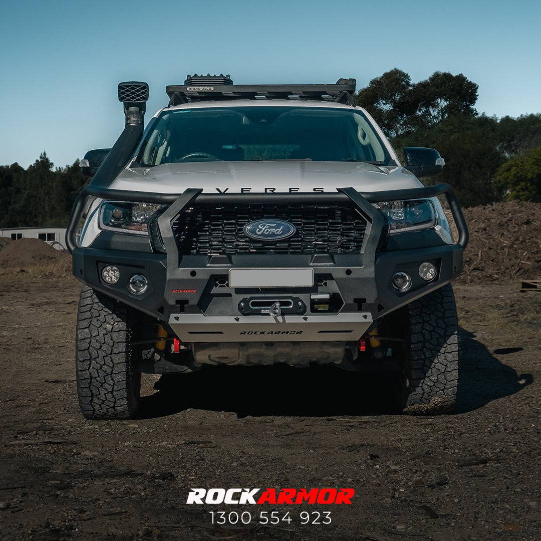 Rockarmor Gt Steel Hoop Bullbar Combo Pack - Ford Ranger  PX2 & 3