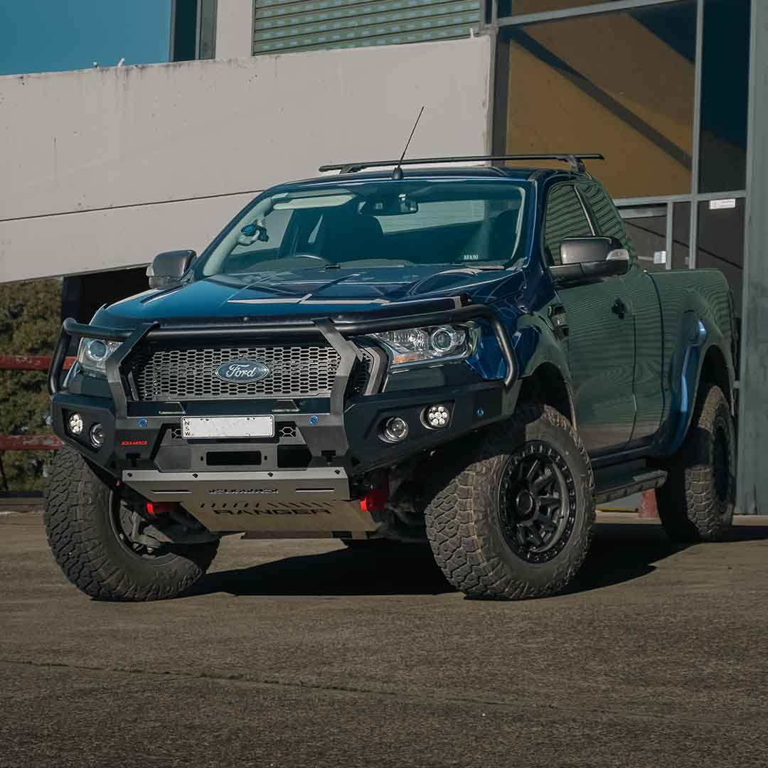 Rockarmor Gt Hoop Steel Bullbar - Ford Ranger Wildtrak (Px 2 & Px 3) (Full Bar Replacement)