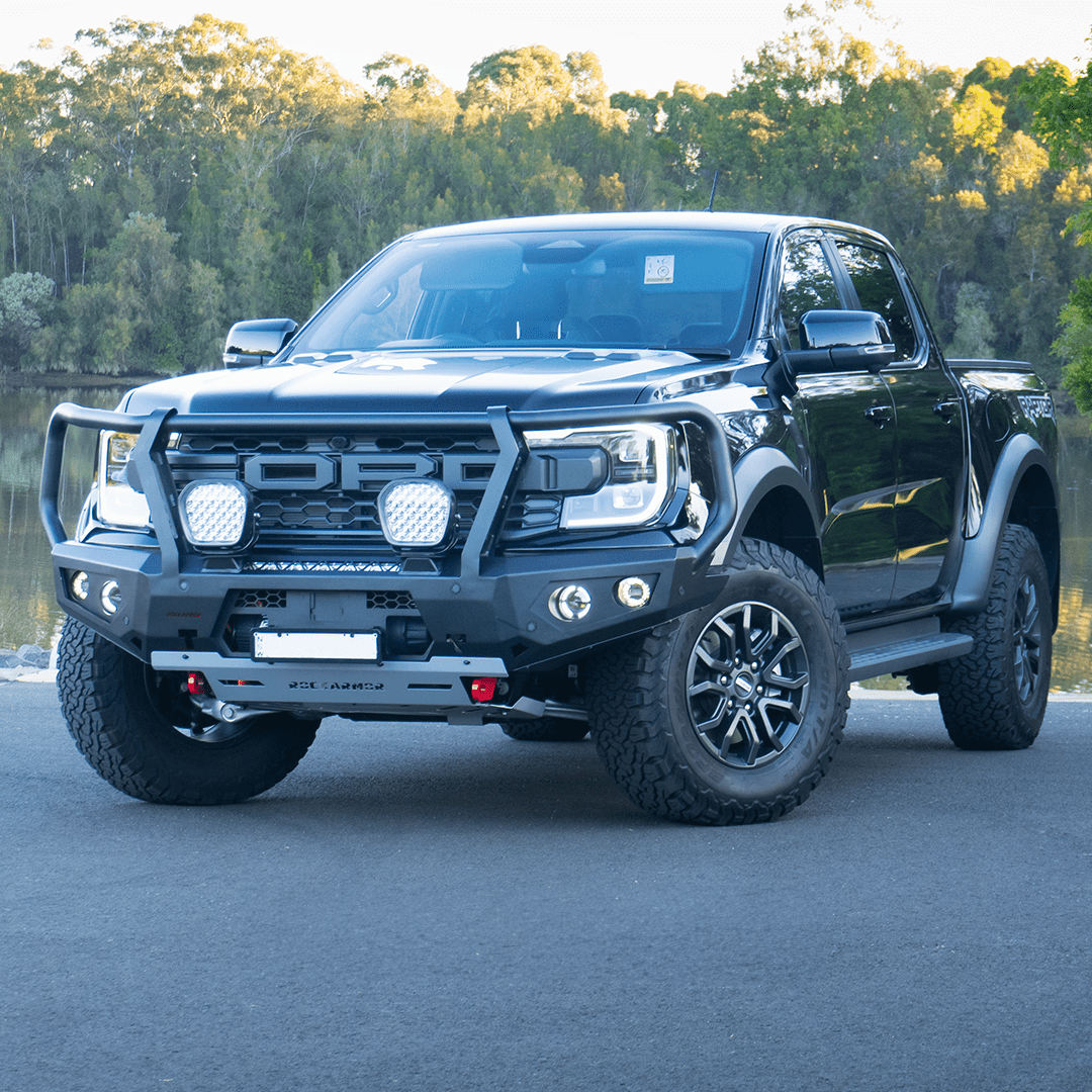 Rockarmor Gt Hoop Steel Bullbar Combo Pack - Ford Ranger Raptor Next Gen 2023-2024