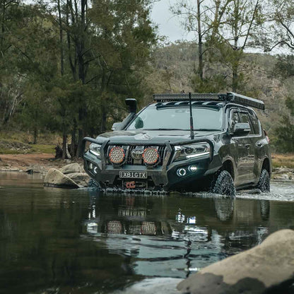 Rockarmor Gt Hoop Bullbar Combo Pack - Toyota Prado 150 2017+