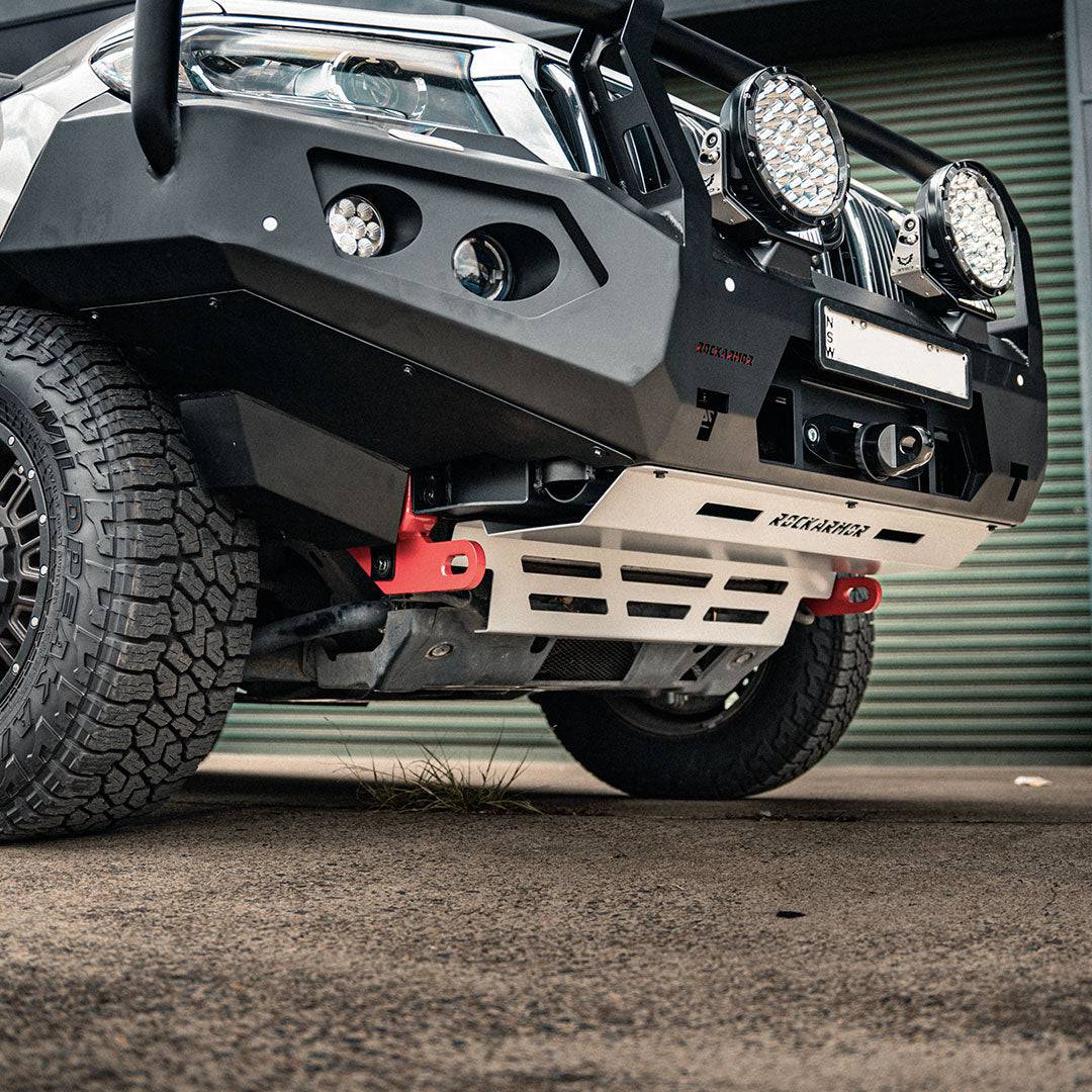Rockarmor Gt Hoop Bullbar Combo Pack - Toyota Prado 150 2017+