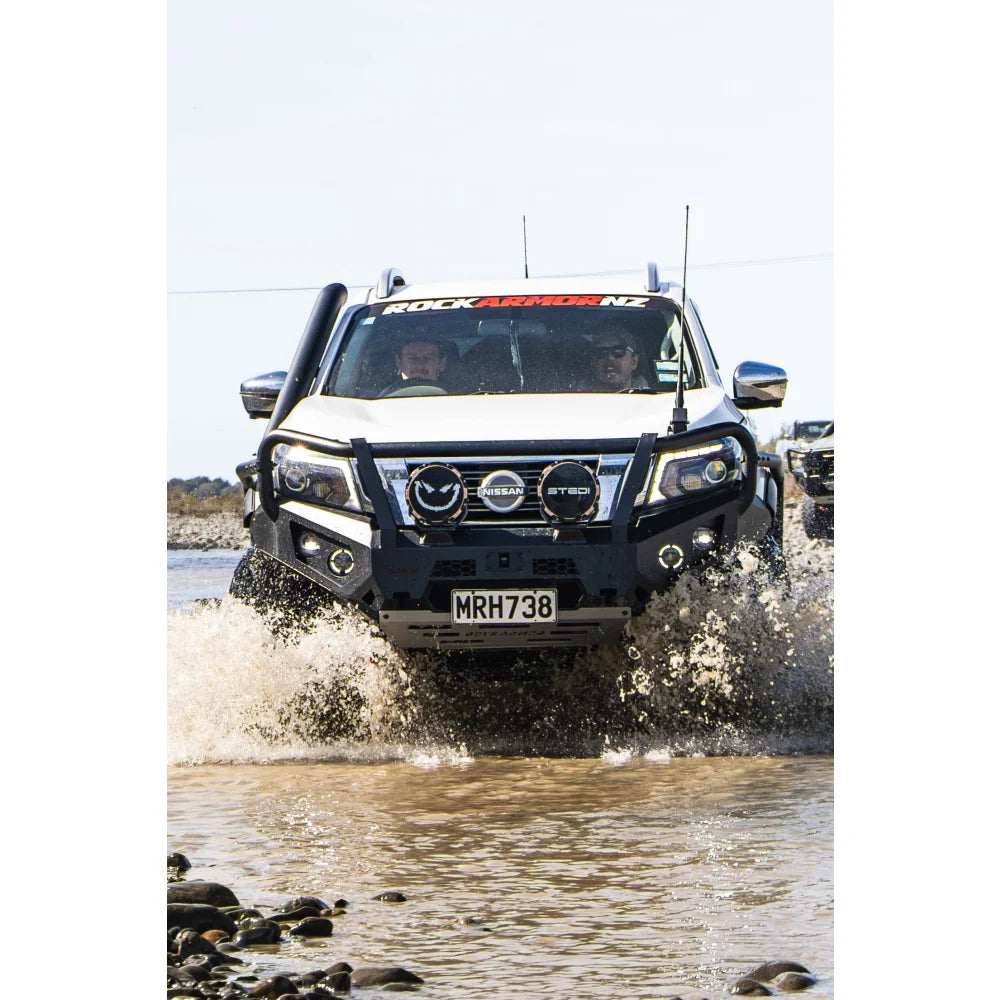 Rockarmor Gt Hoop Steel Bullbar - Nissan Navara Np300 2015 - Current (Full Bar Replacement)