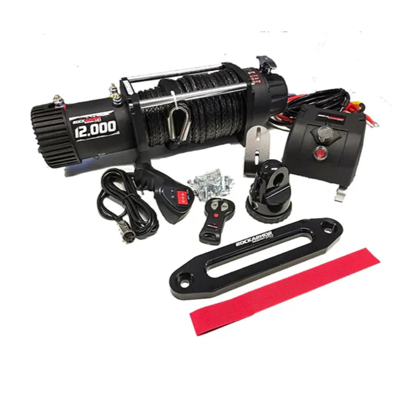 Rockarmor Gt Hoopless Bullbar Combo Pack - Mitsubishi Mv Triton 2024 - Winch Bar Combo