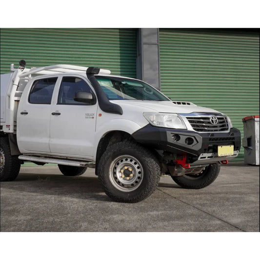 Rockarmor Gt Hoopless Steel Bullbar - Toyota Hilux N70 05-2011 - Winch Bar