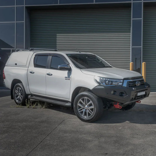 Rockarmor Gt Hoopless Steel Bullbar - Toyota Hilux N80 Bullbar 2015 -2020 - Winch Bar