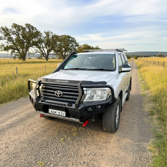 Rockarmor Gt Hoop Steel Bullbar - Toyota 200 07-15+ (Full Bar Replacement)