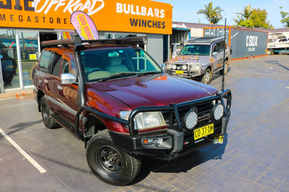 Rockarmor Premium Steel Bullbar - Toyota Landcruiser Fj105 1998-2002 (Live Axle)(Full Bar Replacement)