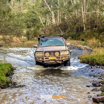 Rockarmor Premium Steel Bullbar - Toyota Landcruiser Fj105 1998-2002 (Live Axle)(Full Bar Replacement)