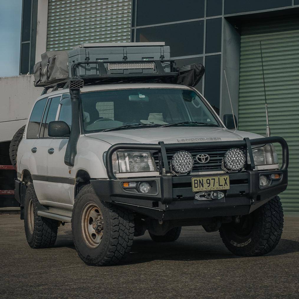 Rockarmor Premium Steel Bullbar - Toyota Landcruiser Fj105 1998-2002 (Live Axle)(Full Bar Replacement)