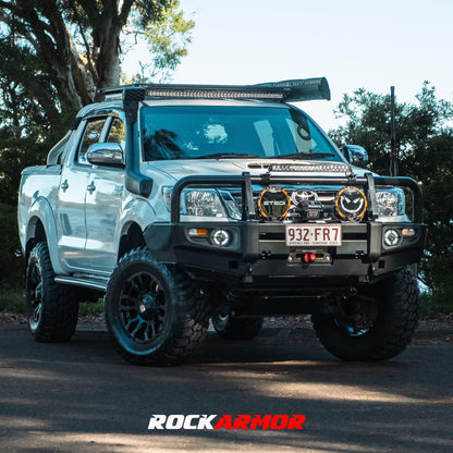 Rockarmor Premium Steel Bullbar - Toyota Hilux 2011-15 Bar Replacement (Eyebrows)