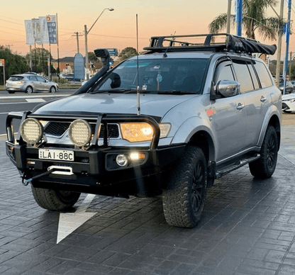 Rockarmor Premium Steel Bullbar - Mitsubishii Triton Challanger Pb / Pc 2009-2015 (Bumper Cut)