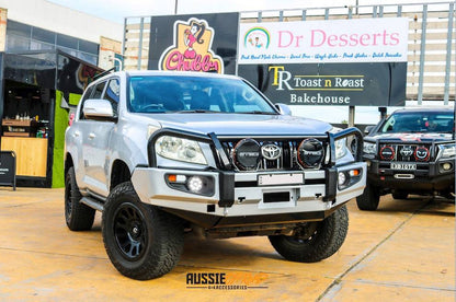Rockarmor Premium Steel Bullbar - Toyota PradoÂ Fj150 2009-2013 (Bumper Cut)