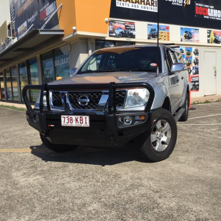 Rockarmor Premium Steel Bullbar - Nissan Navara D40 2005-2015 Spanish/Thai & Pathfinder R51 (Will Not Fit Stx550)(Bar Cu