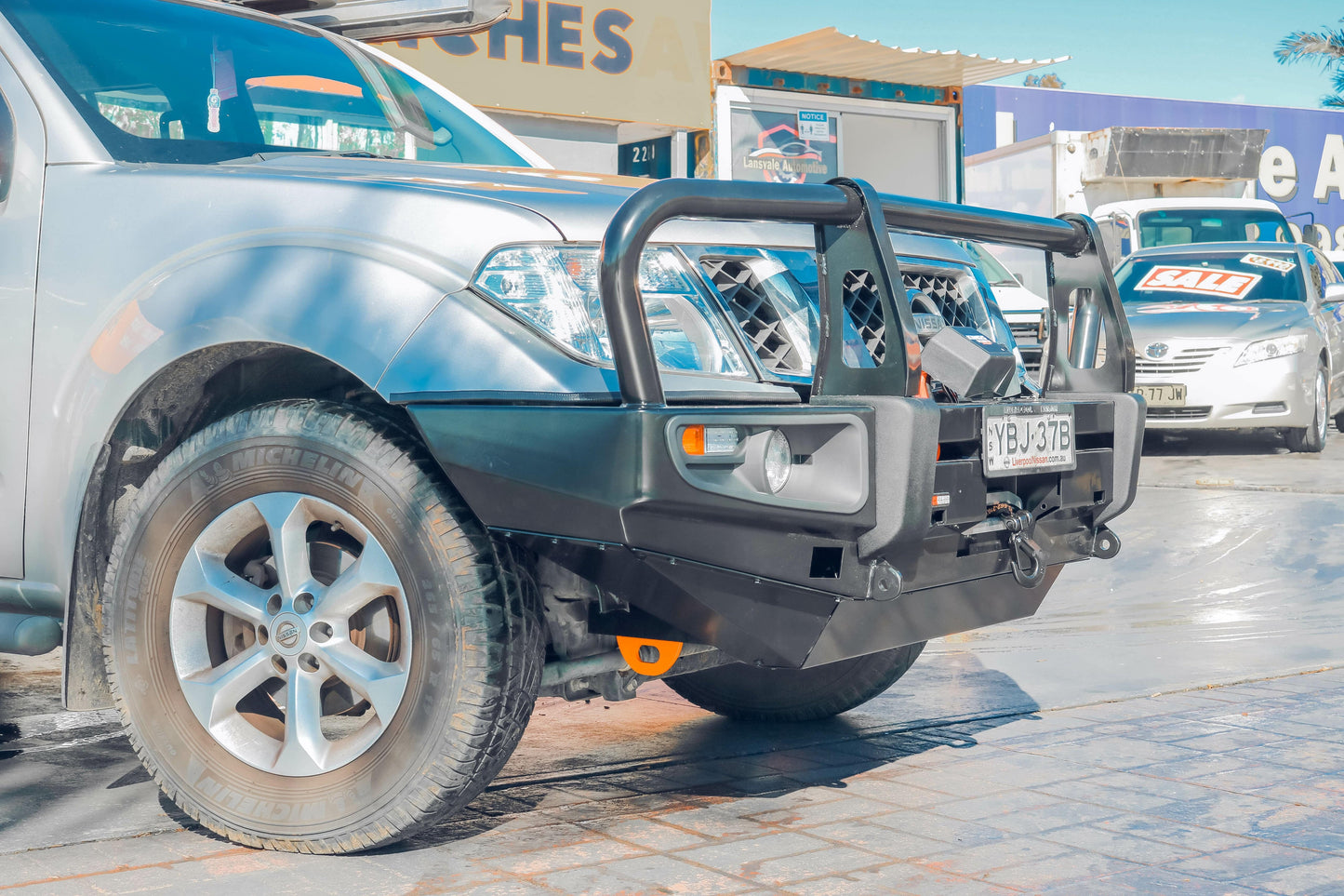 Rockarmor Rock Pack — Nissan Navara D40 2005-2015 Spanish/Thai & Pathfinder R51 | Premium Bullbar + Rock Sliders