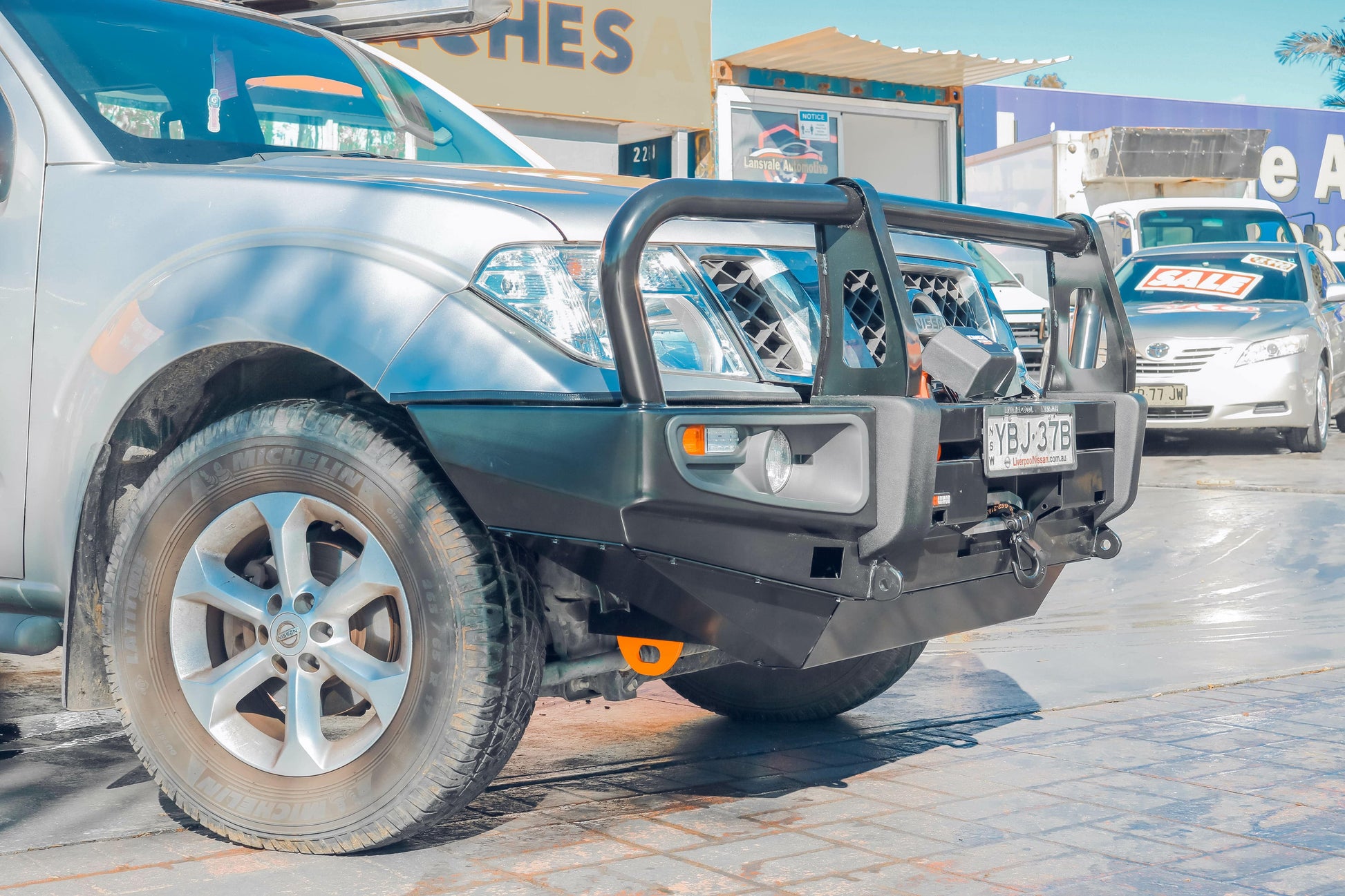 Rockarmor Rock Pack — Nissan Navara D40 2005-2015 Spanish/Thai & Pathfinder R51 | Premium Bullbar + Rock Sliders
