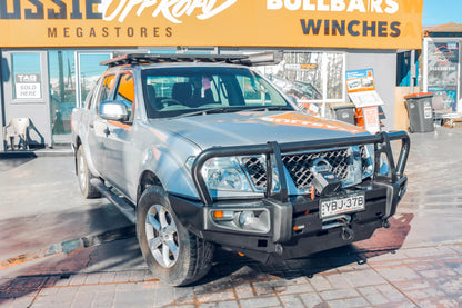 Rockarmor Premium Steel Bullbar - Nissan Navara D40 2005-2015 Spanish/Thai & Pathfinder R51 (Will Not Fit Stx550)(Bar Cu