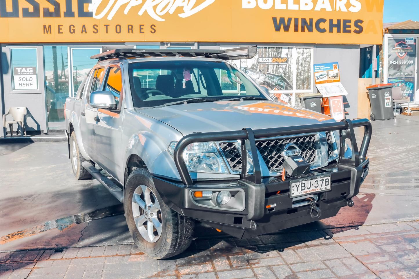 Rockarmor Rock Pack — Nissan Navara D40 2005-2015 Spanish/Thai & Pathfinder R51 | Premium Bullbar + Rock Sliders