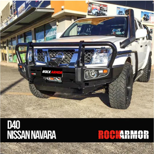 Rockarmor Premium Bullbar Frontal Combo To Suit Nissan D40 & Pathfinder R51 2005-2015
