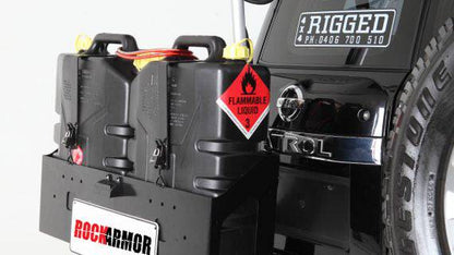 Rockarmor Steel Dual Wheel Carrier - Toyota Landcruiser Fj100 1998-2007 And Lexus 470