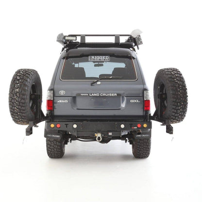 Rockarmor Steel Dual Wheel Carrier - Toyota Landcruiser Fj80 1992-1997