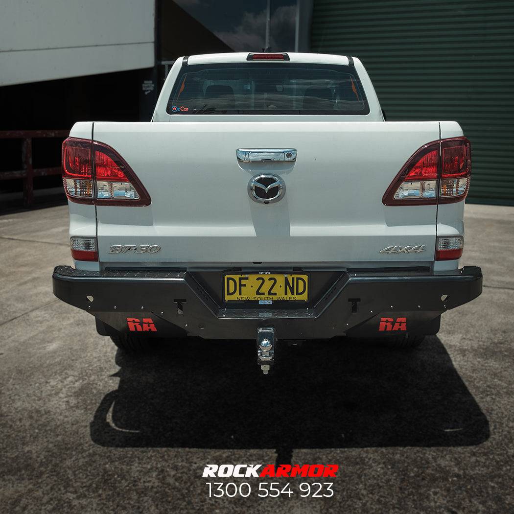 Rockamor Elite Steel Rear Step / Towbar - Mazda Bt50 2011-2020
